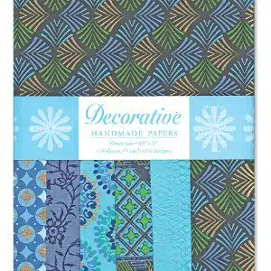 Decorative Paper Pack - Turquoise & Blue
