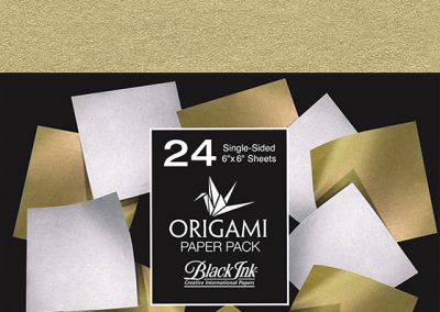 Metallic Mulberry Origami Pack
