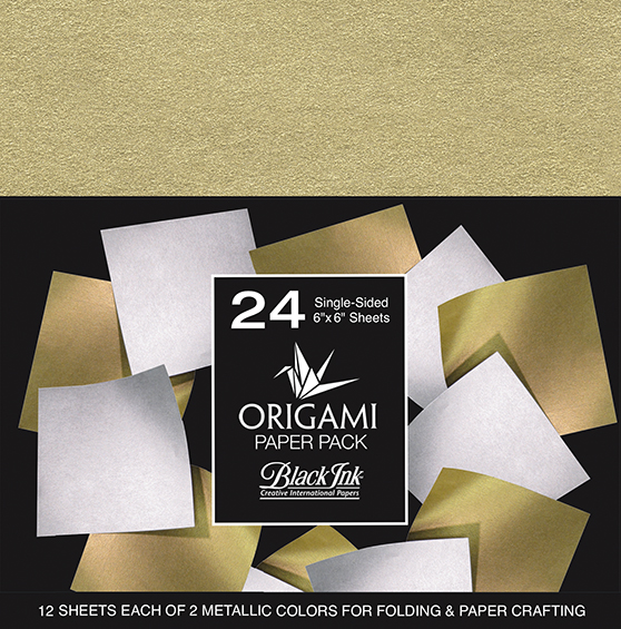Metallic Mulberry Origami Pack
