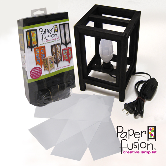 5” x 8’’ Black Paper Fusion Lamp Kit