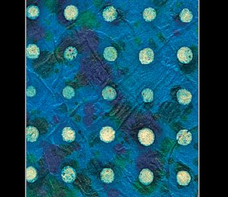 Paper Fusion-Batik Lotsa Dots-Turquoise