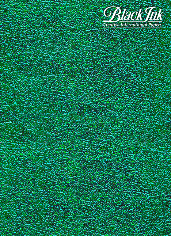 Crackled Ice Iridescent – Mermaid Green<BR>12″ x 12″ Pack of 25