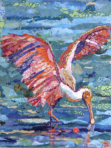 “Rosie The Roseate Spoonbill” by Kathleen Beebe Durst