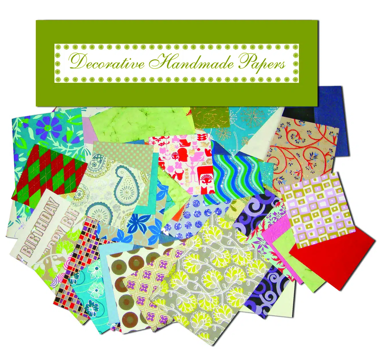 Decorative Paper Assorted Sizes – 1 LB Pack