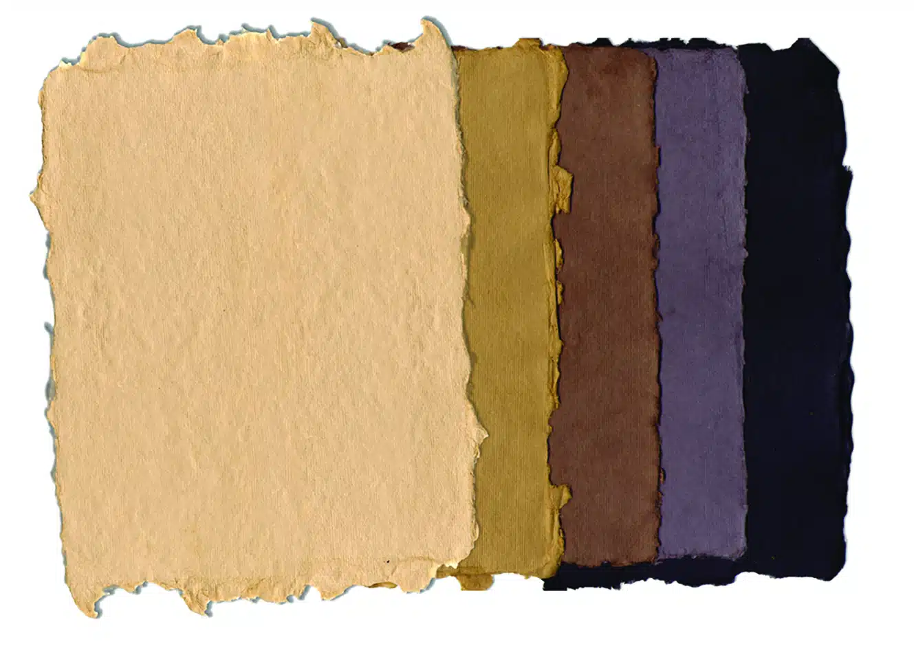 Deckle Edge Paper Assortment 9″x12″- Naturals