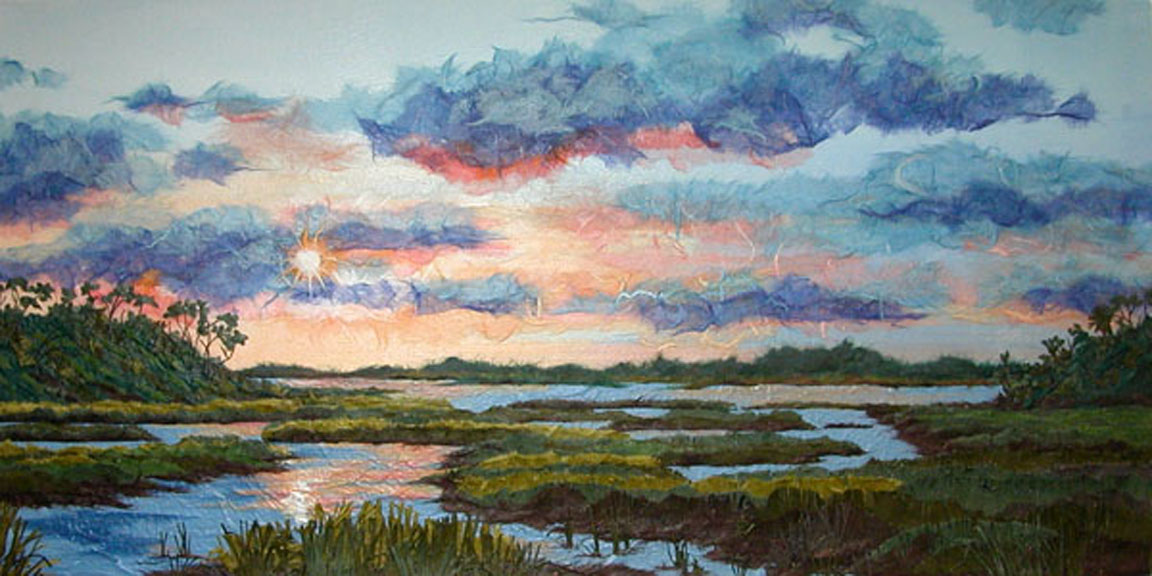 “Sunrise on the Marsh” by Barb Zimmerman