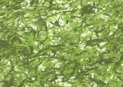 Kozo Fibers-Lime/Olive