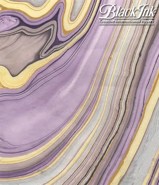 Marble-Purple/Yellow/Lilac/Silver Grey - Image 3