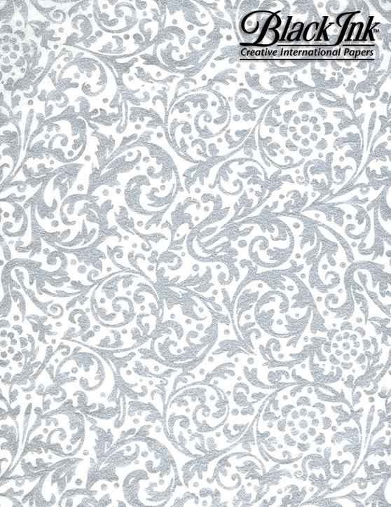 Elegance-Silver/White<BR>12″x12″ Pack of 25