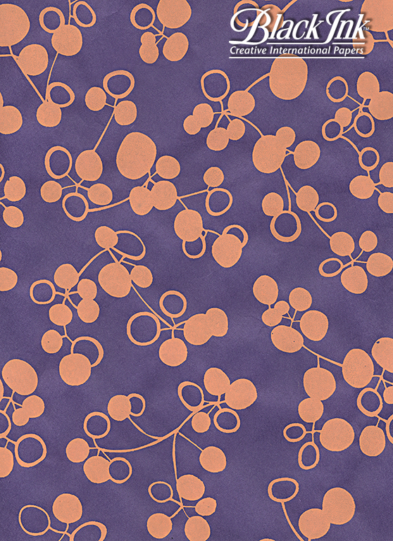 Ginkgo Fruit-Grape/Orange<BR>12″x12″ Pack of 25