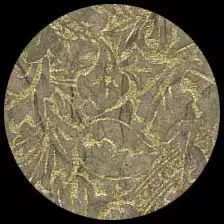 Ribbons&leaves – gold/mocha