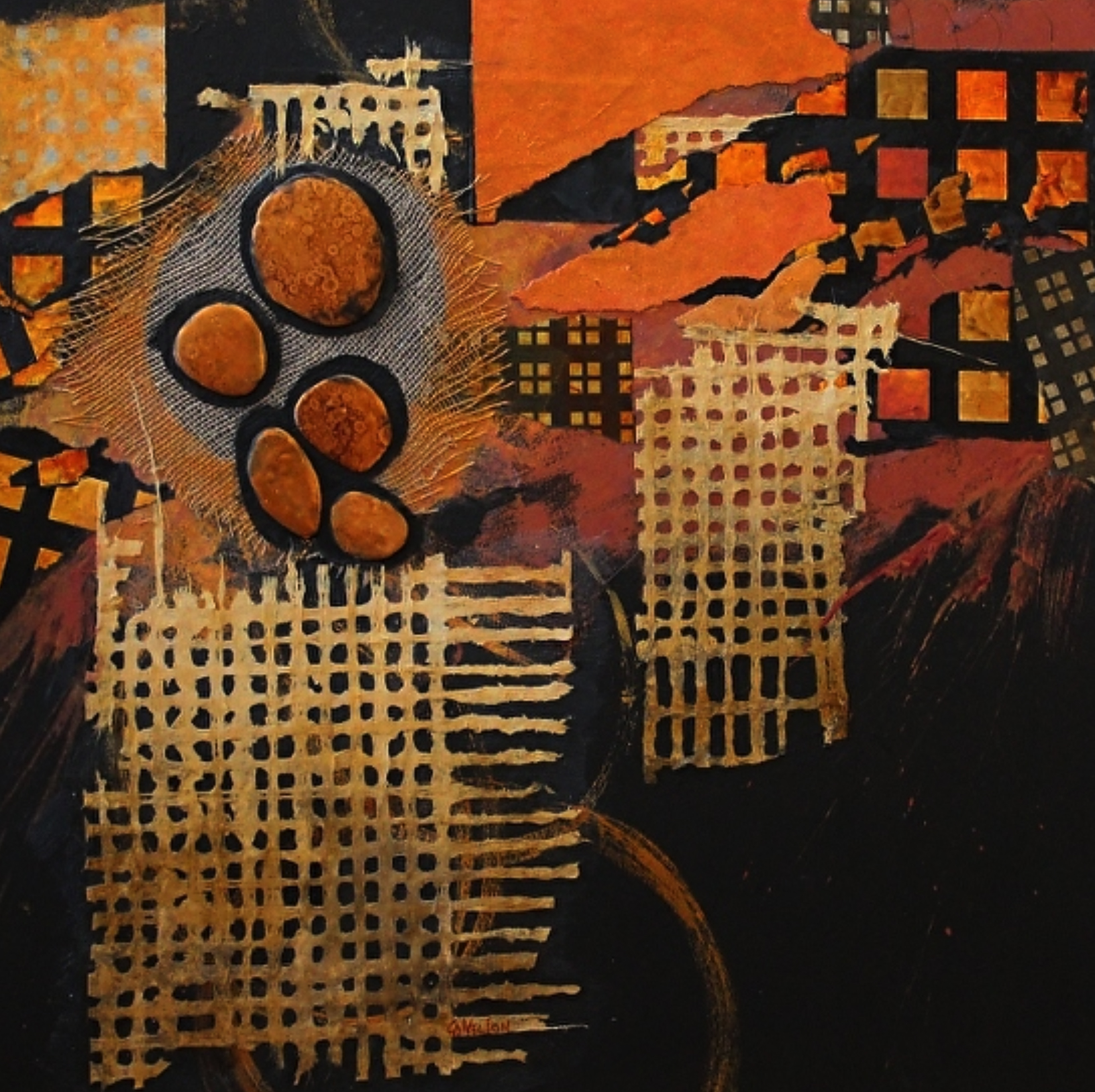 “Urban Stones” by Carol Nelson