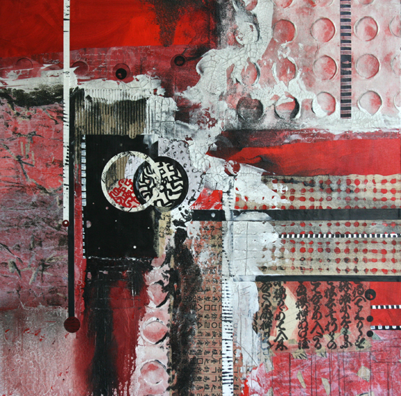 “Pretty in Red 2” by Carol Staub